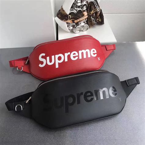 supreme fanny pack louis vuitton|louis vuitton fanny pack used.